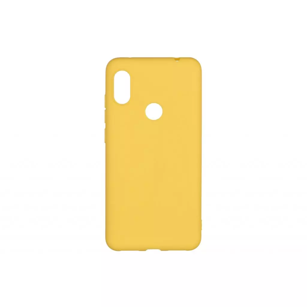 Чехол для моб. телефона 2E Xiaomi Redmi Note 6 Pro, Soft touch, Mustard (2E-MI-N6PR-NKST-MS)