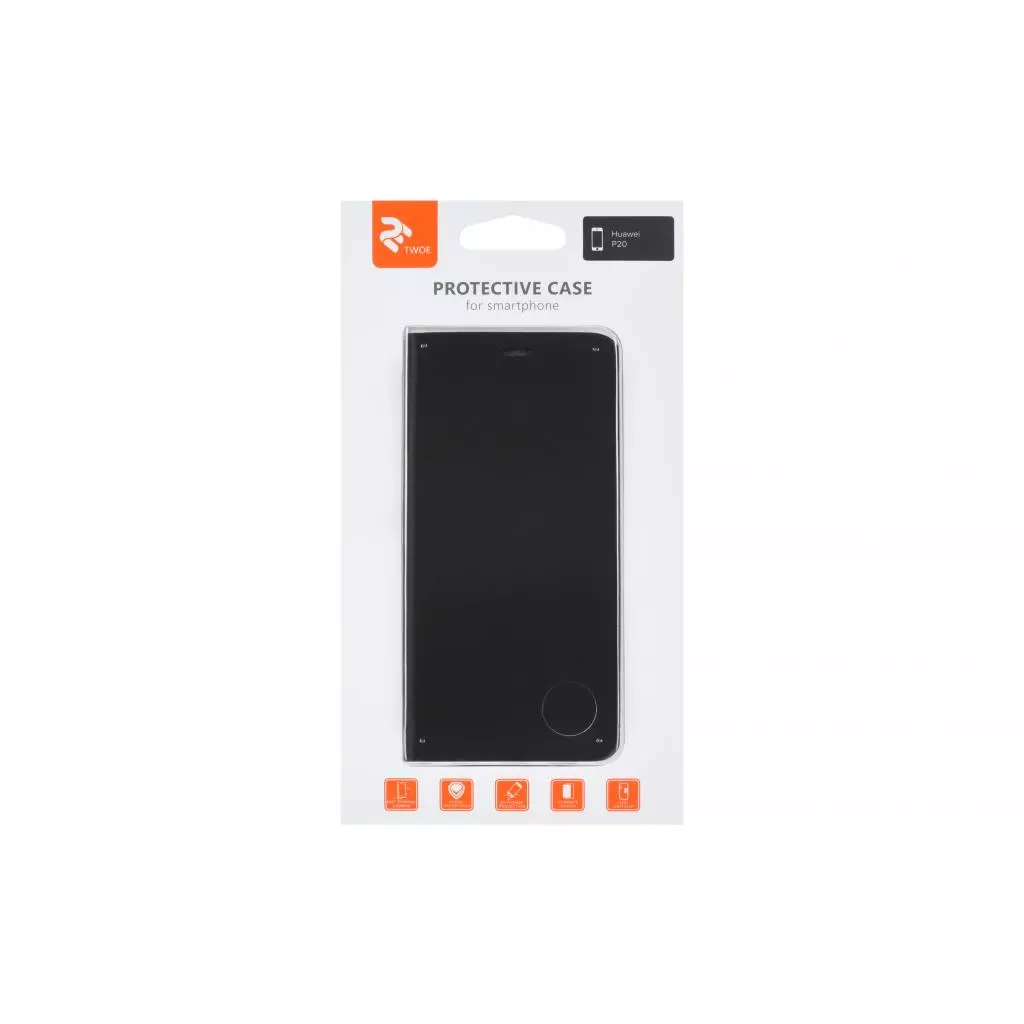 Чехол для моб. телефона 2E Huawei P20, Folio Black (2E-H-P20-18-MCFLB) - 4 Чехол для моб. телефона 2E Huawei P20, Folio Black (2E-H-P20-18-MCFLB) - 4