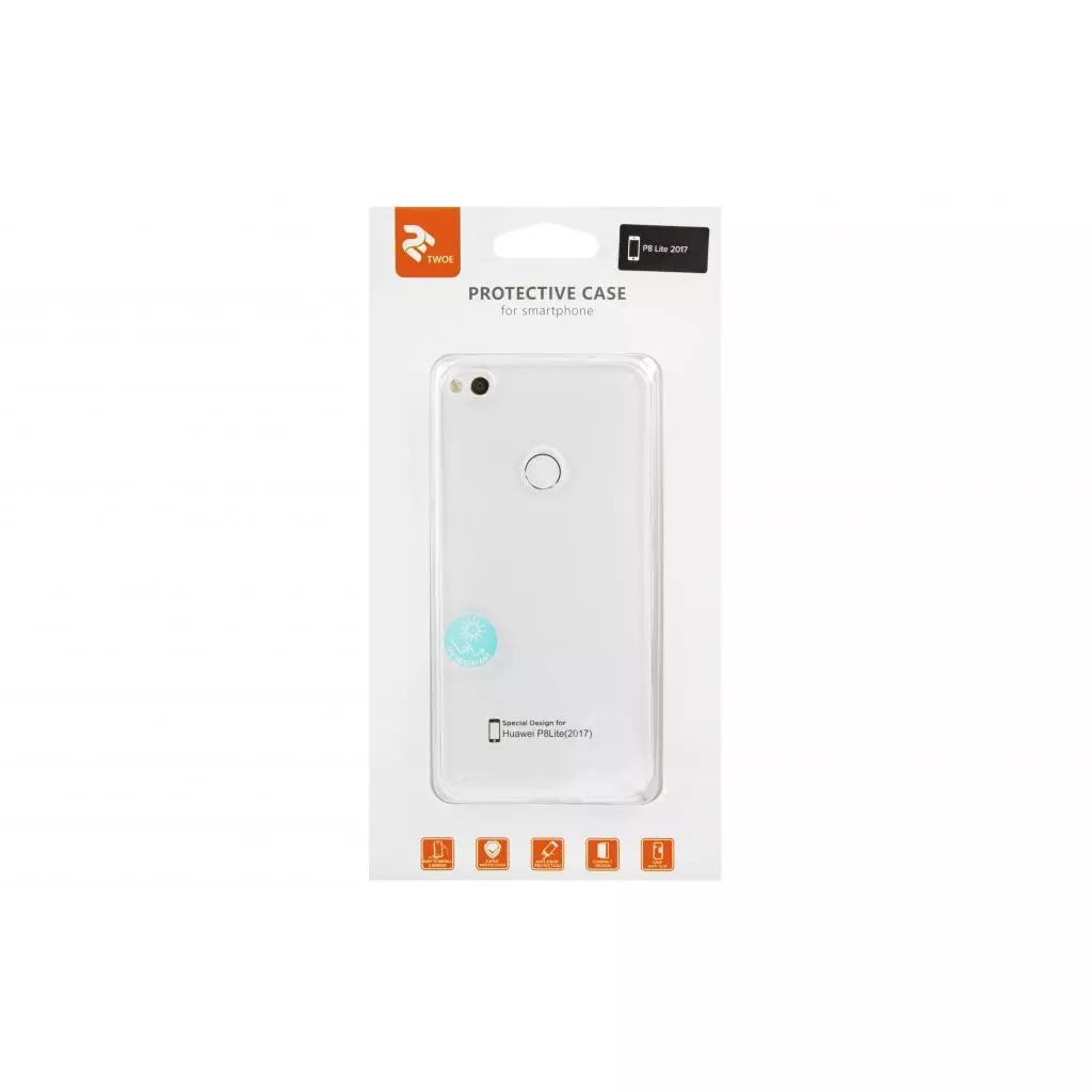 Чехол для моб. телефона 2E Huawei P8 Lite 2017, TPU Case TR (2E-H-P8L-17-MCTTR) - 3