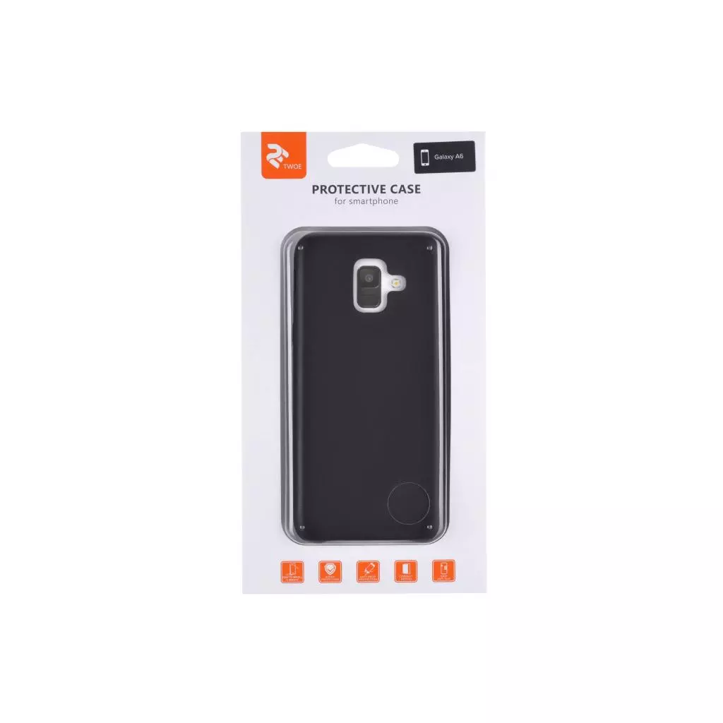 Чехол для моб. телефона 2E Samsung Galaxy A6 2018, PU Case, Black (2E-G-A6-MCPUB) - 2 Чехол для моб. телефона 2E Samsung Galaxy A6 2018, PU Case, Black (2E-G-A6-MCPUB) - 2