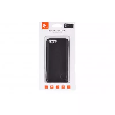 Чехол для моб. телефона 2E Xiaomi Mi 6, PU Case, Black (2E-MI-6-MCPUB) - 3