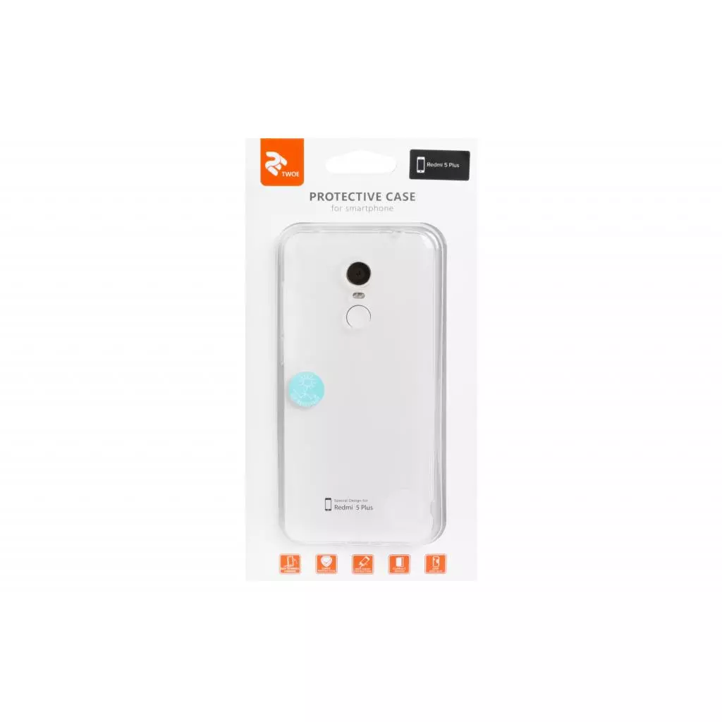 Чехол для моб. телефона 2E Xiaomi Redmi 5 Plus, TPU Case TR (2E-MI-5P-18-MCTTR) - 3 Чехол для моб. телефона 2E Xiaomi Redmi 5 Plus, TPU Case TR (2E-MI-5P-18-MCTTR) - 3