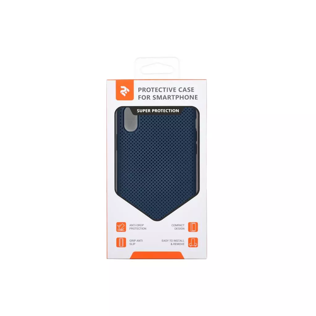 Чехол для моб. телефона 2E Apple iPhone XR, Dots, Navy (2E-IPH-XR-JXDT-NV) - 2 Чехол для моб. телефона 2E Apple iPhone XR, Dots, Navy (2E-IPH-XR-JXDT-NV) - 2