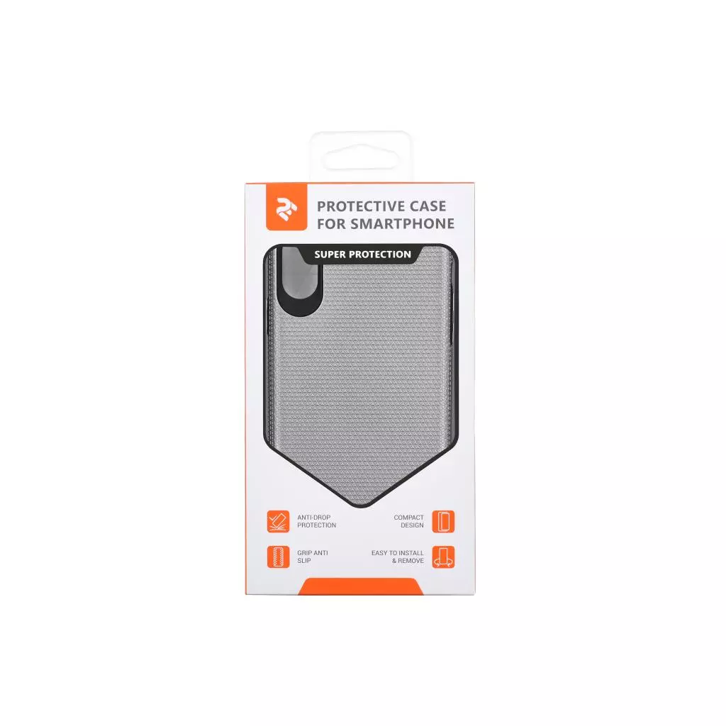 Чехол для моб. телефона 2E Apple iPhone XR, Triangle, Silver (2E-IPH-XR-TKTLSLV) - 2 Чехол для моб. телефона 2E Apple iPhone XR, Triangle, Silver (2E-IPH-XR-TKTLSLV) - 2
