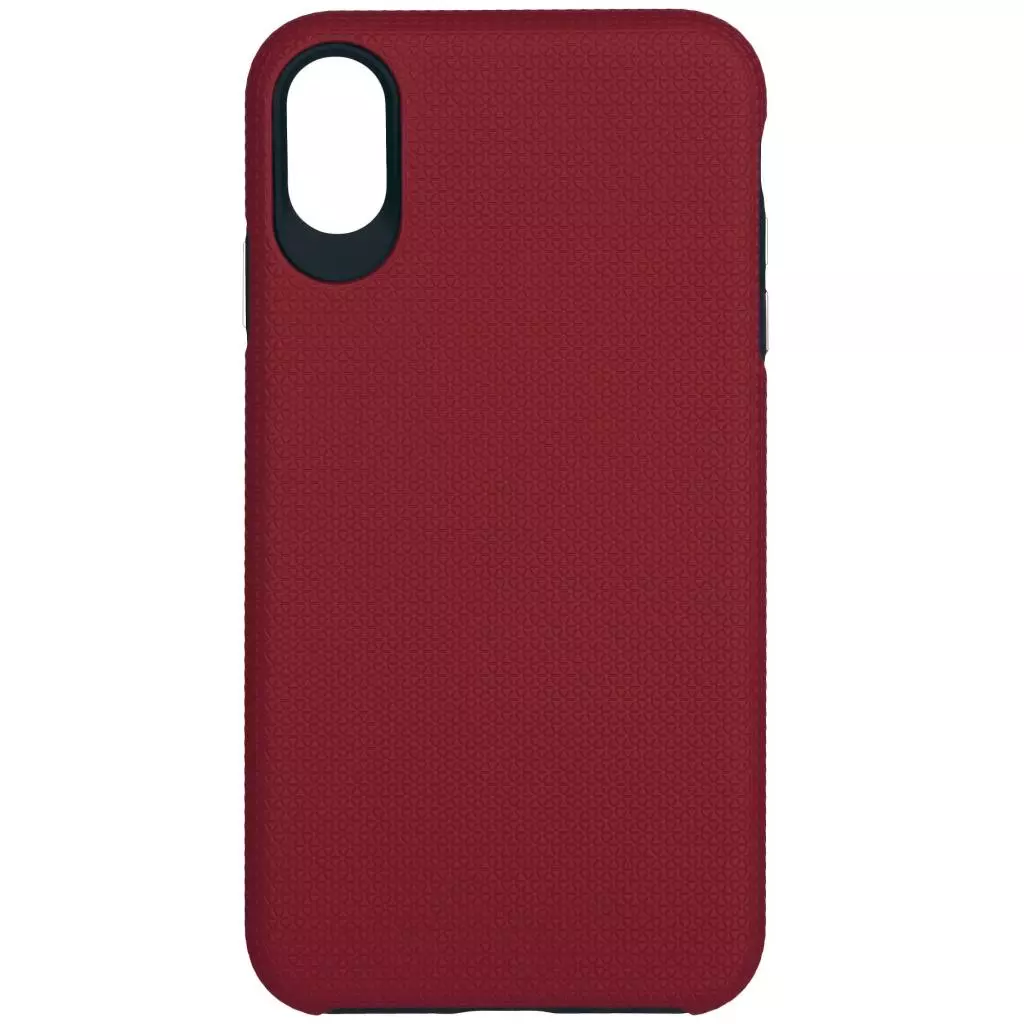 Чехол для моб. телефона 2E Apple iPhone XS, Triangle, Red (2E-IPH-XS-TKTLRD)