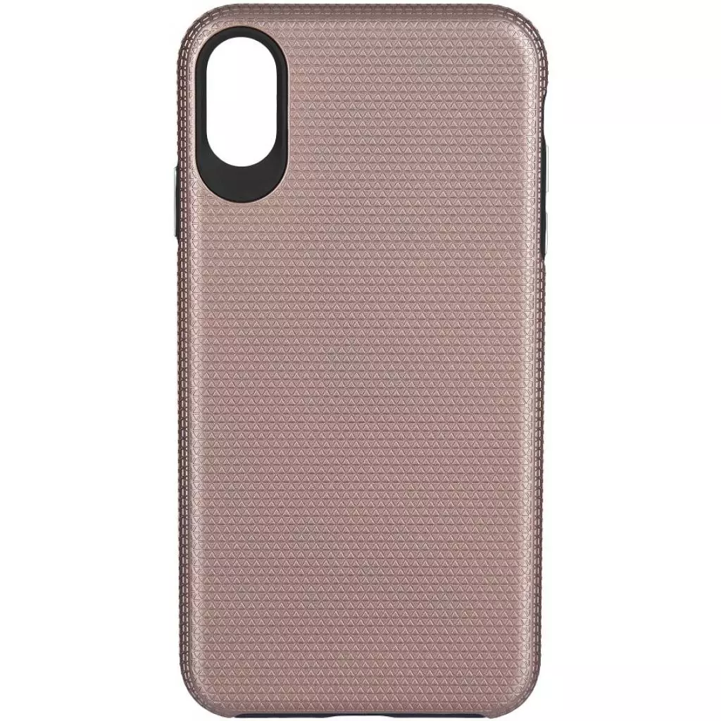 Чехол для моб. телефона 2E Apple iPhone XS, Triangle, Rose gold (2E-IPH-XS-TKTLRG)