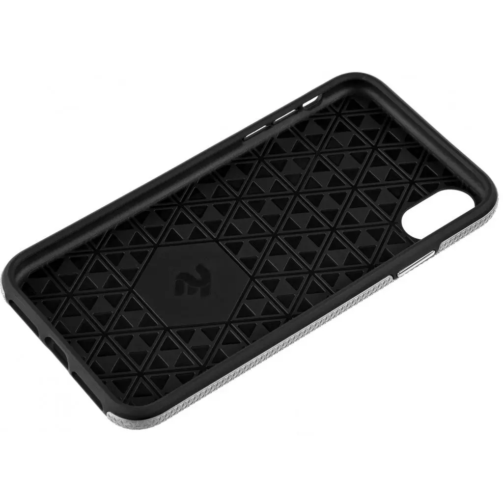 Чехол для моб. телефона 2E Apple iPhone XS, Triangle, Silver (2E-IPH-XS-TKTLSLV) - 1