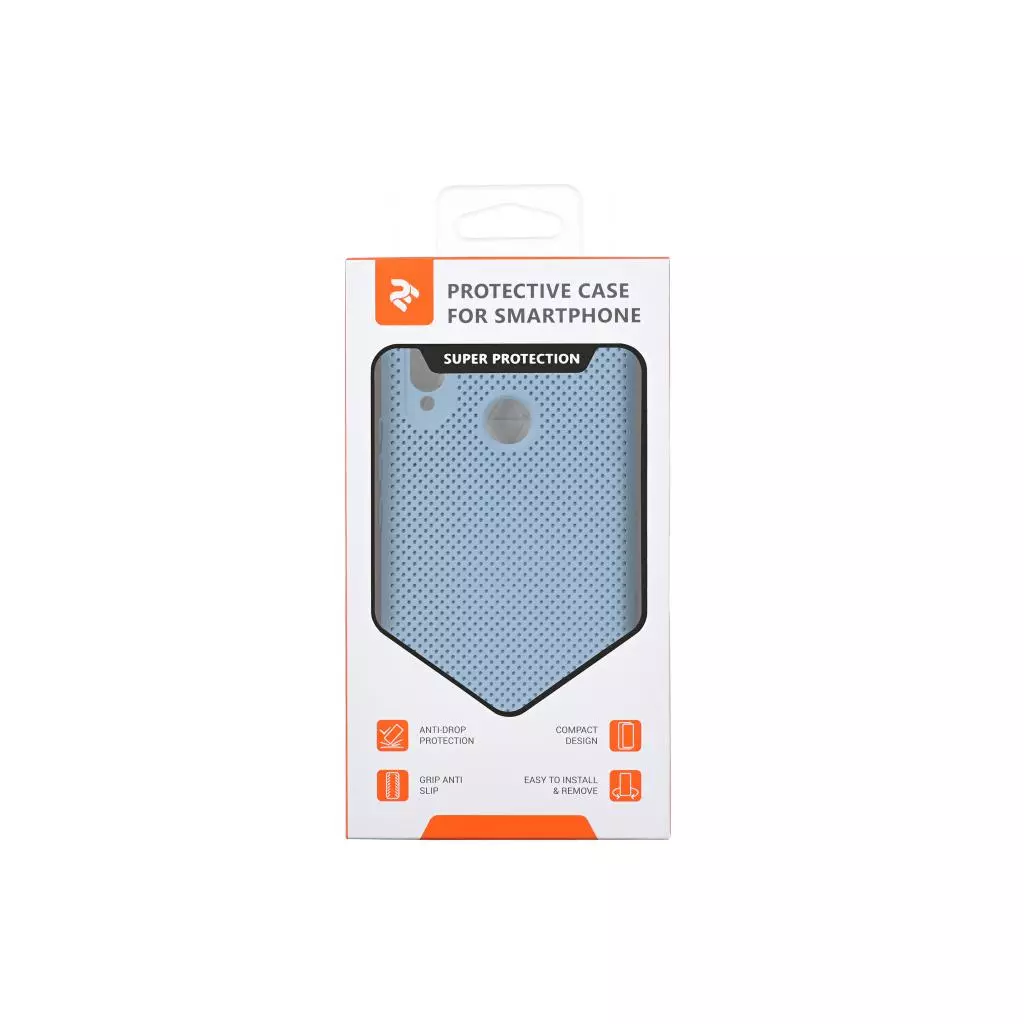 Чехол для моб. телефона 2E Huawei P Smart+, Dots, Blue (2E-H-PSP-JXDT-BL) - 2