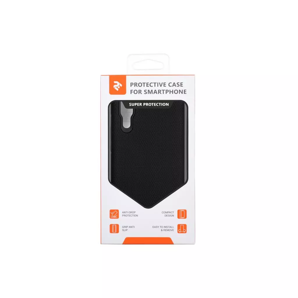 Чехол для моб. телефона 2E Huawei P20, Triangle, Black (2E-H-P20-18-TKTLBK) - 2 Чехол для моб. телефона 2E Huawei P20, Triangle, Black (2E-H-P20-18-TKTLBK) - 2