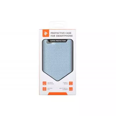 Чехол для моб. телефона 2E Huawei Y5 2018, Dots, Blue (2E-H-Y5-JXDT-BL) - 2