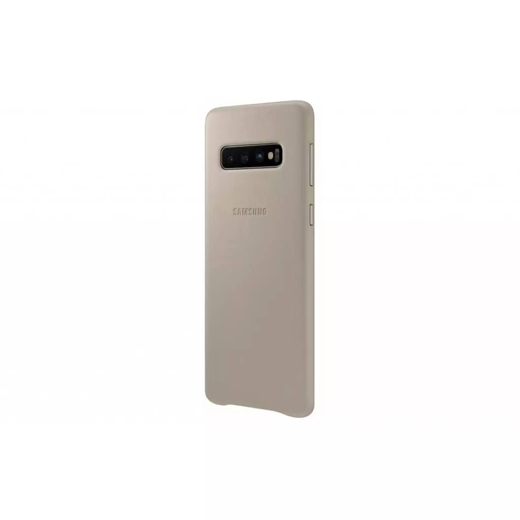 Чехол для моб. телефона Samsung Galaxy S10 (G973) Leather Cover Gray (EF-VG973LJEGRU) - 1 Чехол для моб. телефона Samsung Galaxy S10 (G973) Leather Cover Gray (EF-VG973LJEGRU) - 1