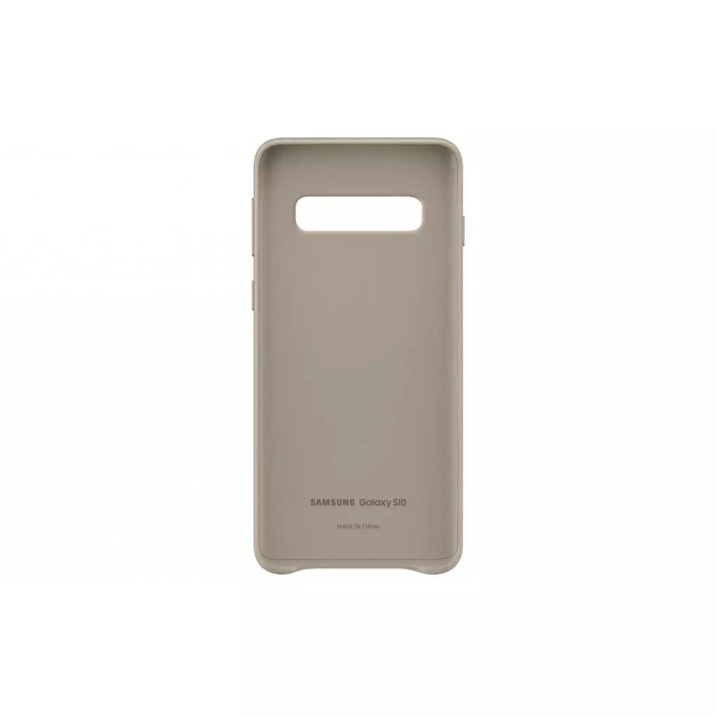 Чехол для моб. телефона Samsung Galaxy S10 (G973) Leather Cover Gray (EF-VG973LJEGRU) - 2 Чехол для моб. телефона Samsung Galaxy S10 (G973) Leather Cover Gray (EF-VG973LJEGRU) - 2