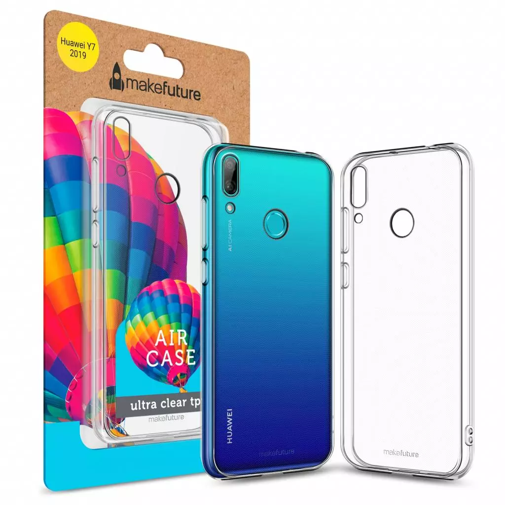 Чехол для моб. телефона MakeFuture Air Case (Clear TPU) Huawei Y7 2019 (MCA-HUY719)