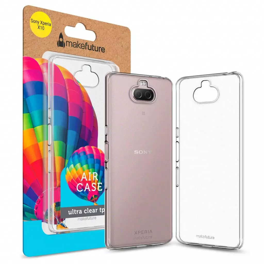 Чехол для моб. телефона MakeFuture Air Case (Clear TPU) Sony Xperia 10 (MCA-SOX10)