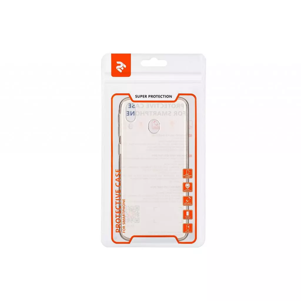 Чехол для моб. телефона 2E Samsung Galaxy M20, Crystal , Black (2E-G-M20-AOCR-BK) - 2