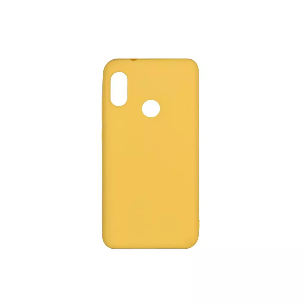 Чехол для моб. телефона 2E Xiaomi Mi A2 lite, Soft touch, Mustard (2E-MI-A2L-NKST-MS)