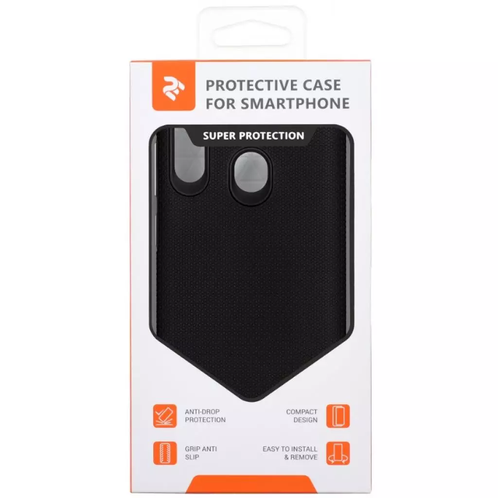 Чехол для моб. телефона 2E Samsung Galaxy M20 (M205), Triangle, Black (2E-G-M20-TKTLBK) - 2