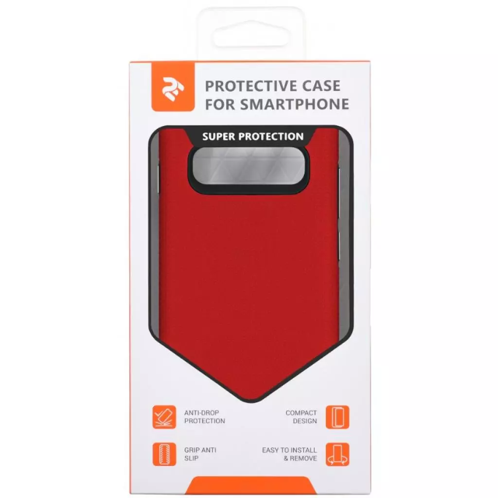 Чехол для моб. телефона 2E Samsung Galaxy S10, Triangle, Red (2E-G-S10-TKTLRD) - 2 Чехол для моб. телефона 2E Samsung Galaxy S10, Triangle, Red (2E-G-S10-TKTLRD) - 2