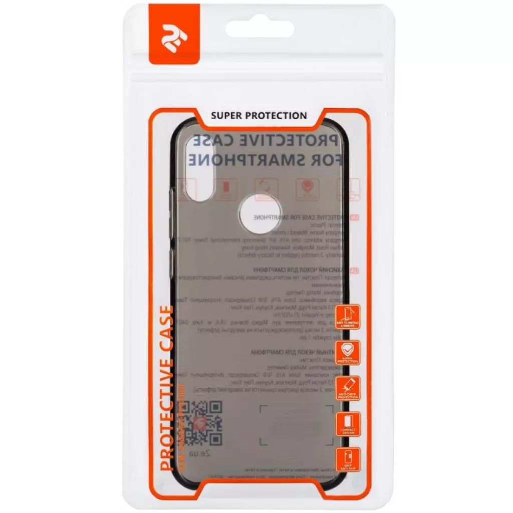 Чехол для моб. телефона 2E Huawei Y6 2019, Crystal , Black (2E-H-Y6-19-NKCR-BK) - 2