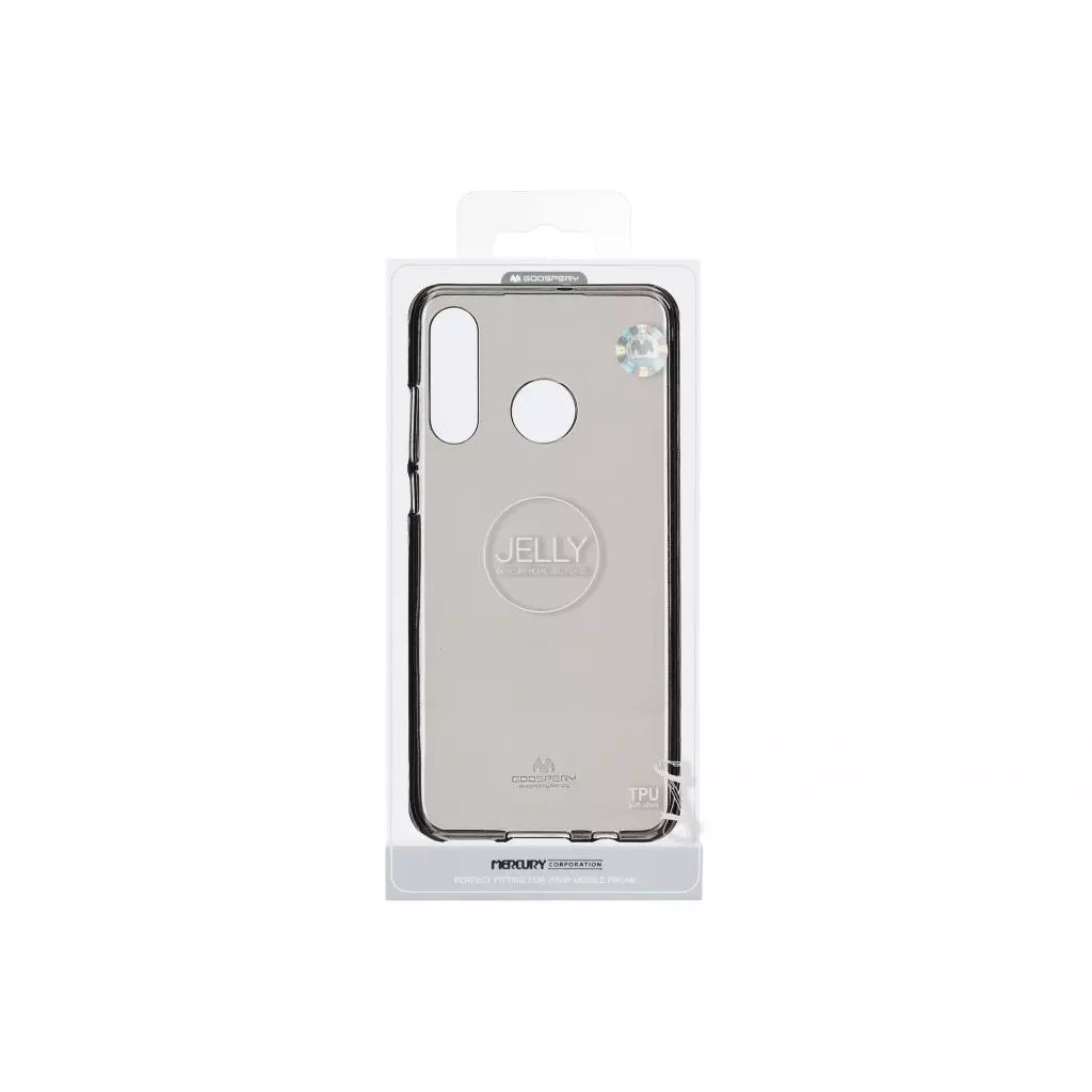 Чехол для моб. телефона Goospery Huawei P30 Lite, TR JELLY, TR BK (8809661799474) - 1
