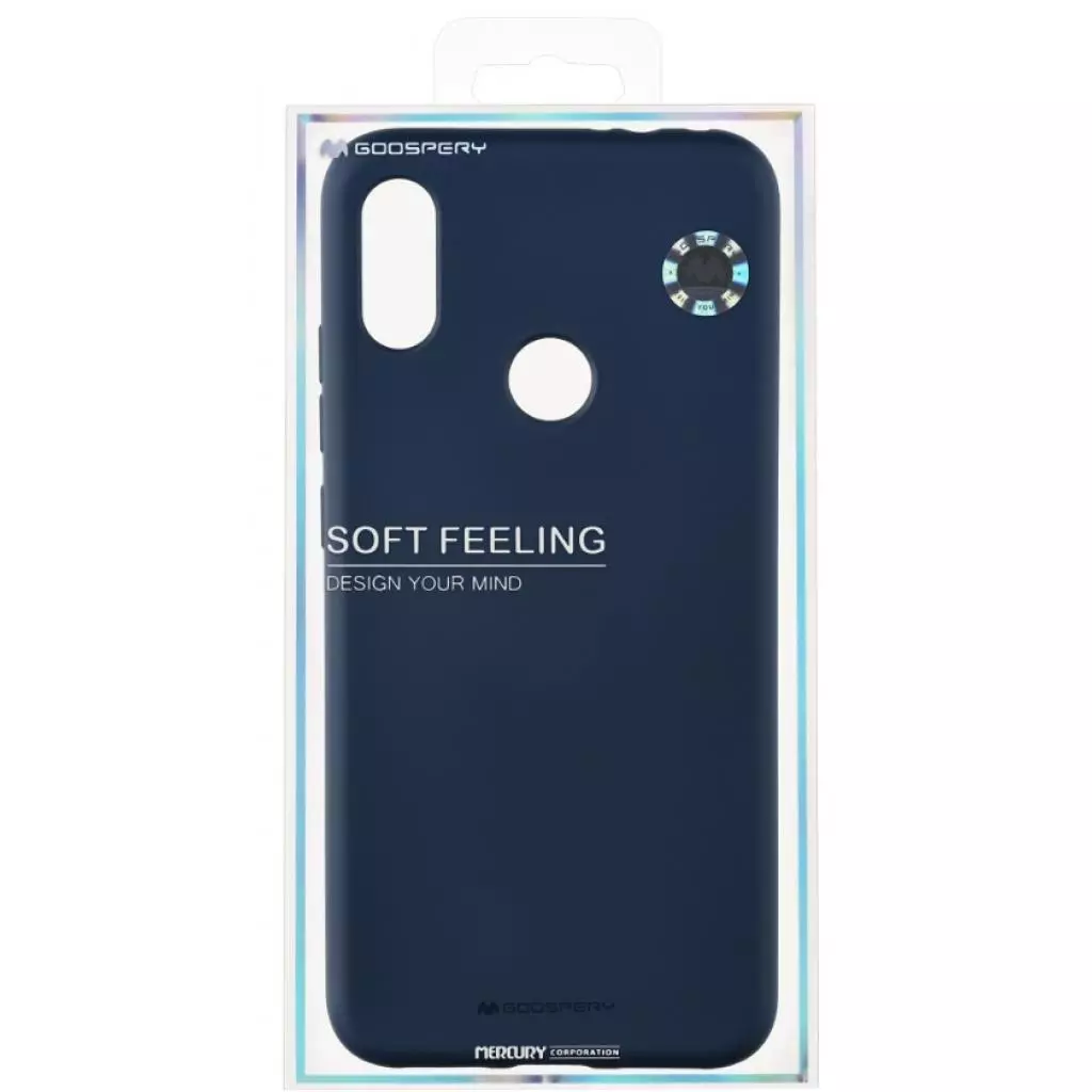 Чехол для моб. телефона Goospery Huawei Y6 2019, SF JELLY, MIDNIGHT BLUE (8809661785040) - 2