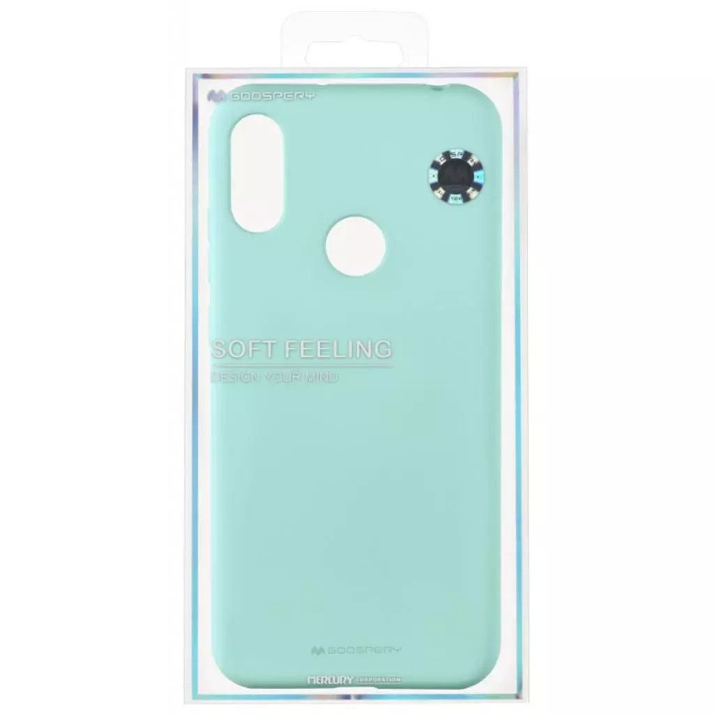 Чехол для моб. телефона Goospery Huawei Y6 2019, SF JELLY, MINT (8809661785033) - 2 Чехол для моб. телефона Goospery Huawei Y6 2019, SF JELLY, MINT (8809661785033) - 2