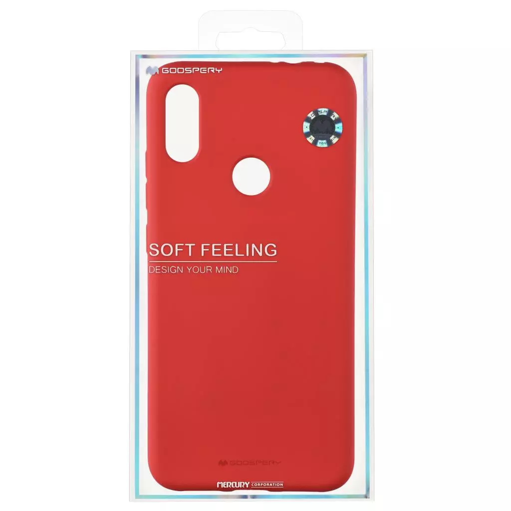 Чехол для моб. телефона Goospery Huawei Y6 2019, SF JELLY, RED (8809661785019) - 2