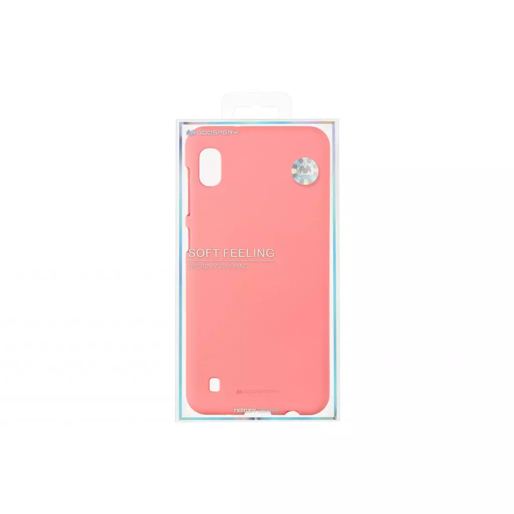 Чехол для моб. телефона Goospery Samsung Galaxy A10 (A105), SF JELLY, PINK (8809661786375) - 2