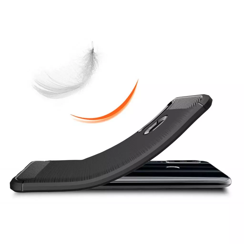 Чехол для моб. телефона Laudtec для Huawei P Smart 2019 Carbon Fiber (Black) (LT-PST19) - 4 Чехол для моб. телефона Laudtec для Huawei P Smart 2019 Carbon Fiber (Black) (LT-PST19) - 4