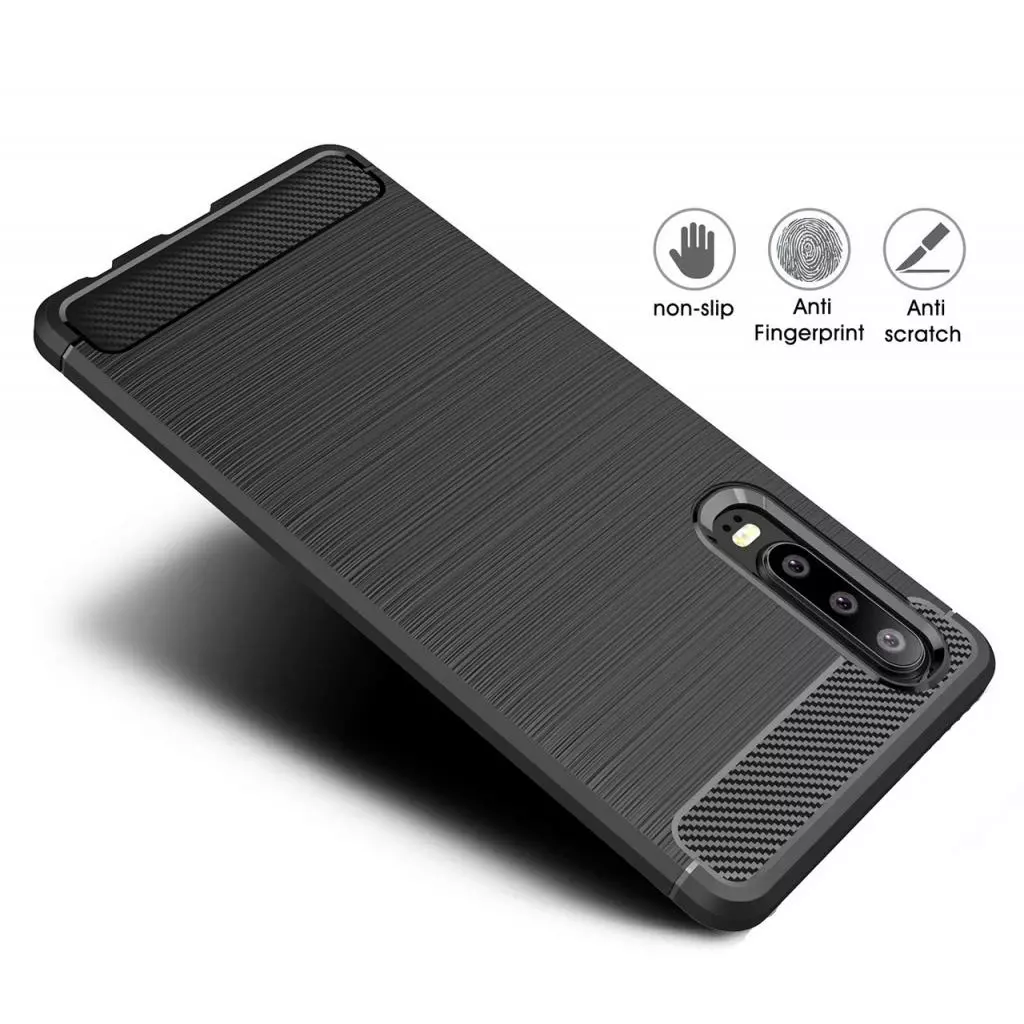 Чехол для моб. телефона Laudtec для Huawei P30 Carbon Fiber (Black) (LT-P30B) - 2 Чехол для моб. телефона Laudtec для Huawei P30 Carbon Fiber (Black) (LT-P30B) - 2
