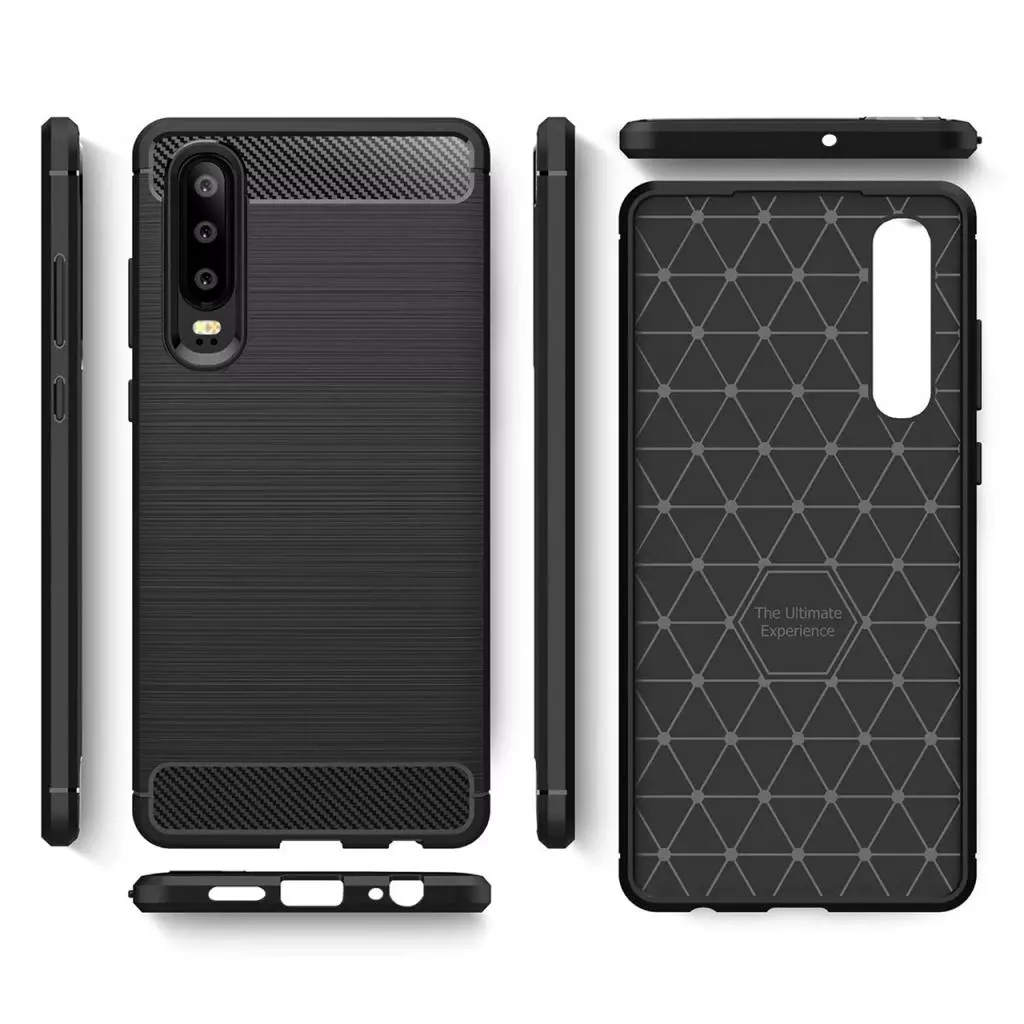 Чехол для моб. телефона Laudtec для Huawei P30 Carbon Fiber (Black) (LT-P30B) - 3 Чехол для моб. телефона Laudtec для Huawei P30 Carbon Fiber (Black) (LT-P30B) - 3