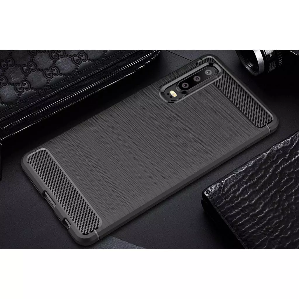 Чехол для моб. телефона Laudtec для Huawei P30 Carbon Fiber (Black) (LT-P30B) - 8 Чехол для моб. телефона Laudtec для Huawei P30 Carbon Fiber (Black) (LT-P30B) - 8