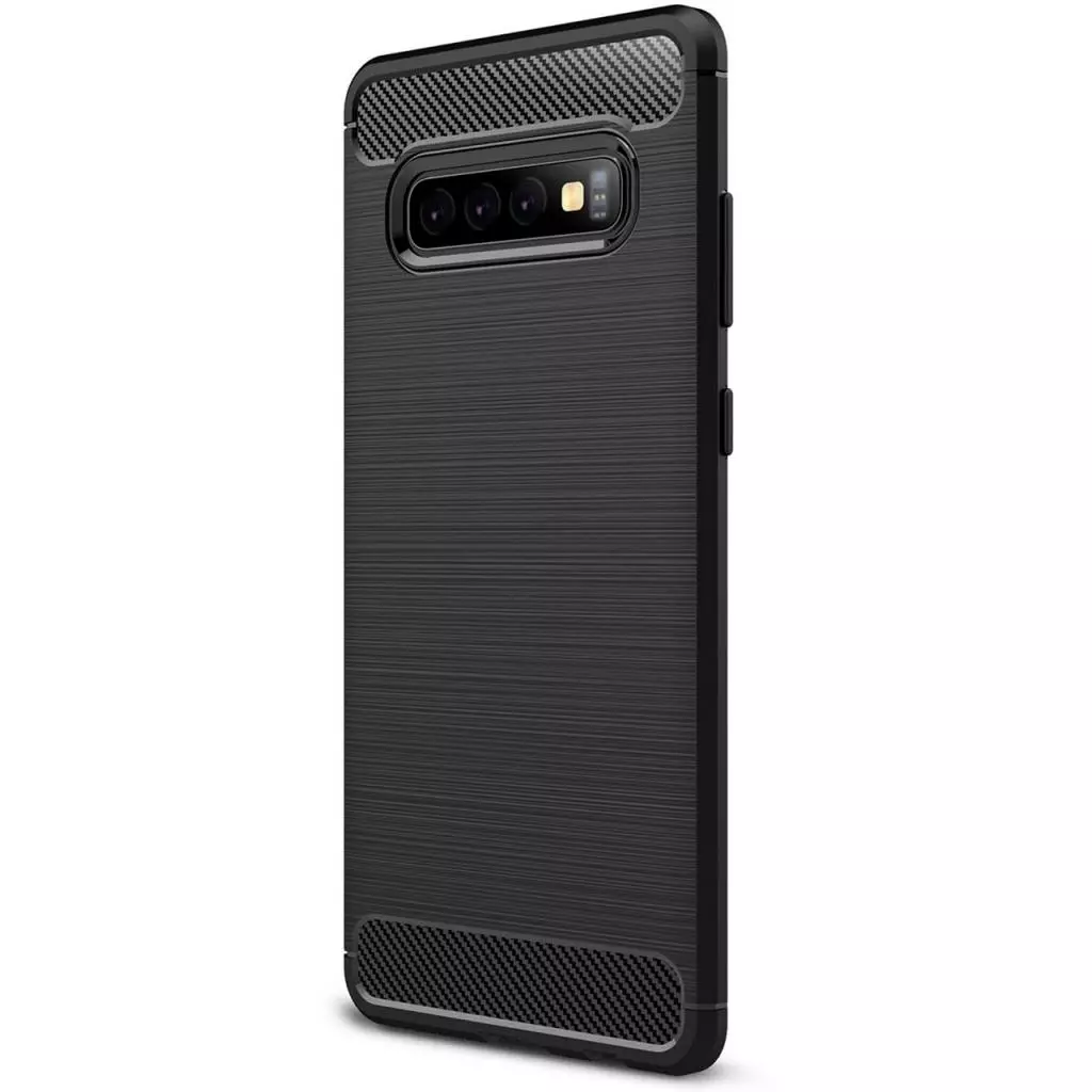 Чехол для моб. телефона Laudtec для SAMSUNG Galaxy S10 Carbon Fiber (Black) (LT-GS10B) - 1