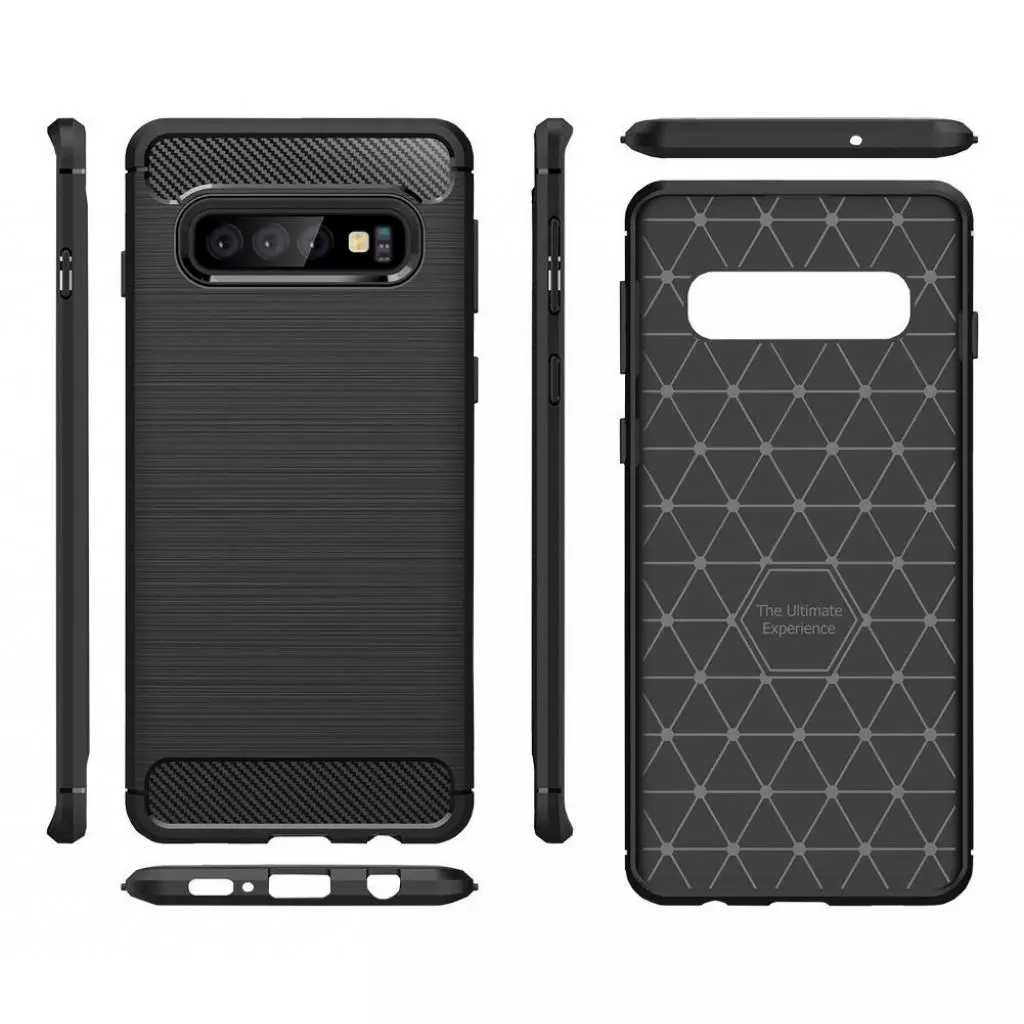 Чехол для моб. телефона Laudtec для SAMSUNG Galaxy S10 Plus Carbon Fiber (Black) (LT-GS10PB) - 3 Чехол для моб. телефона Laudtec для SAMSUNG Galaxy S10 Plus Carbon Fiber (Black) (LT-GS10PB) - 3