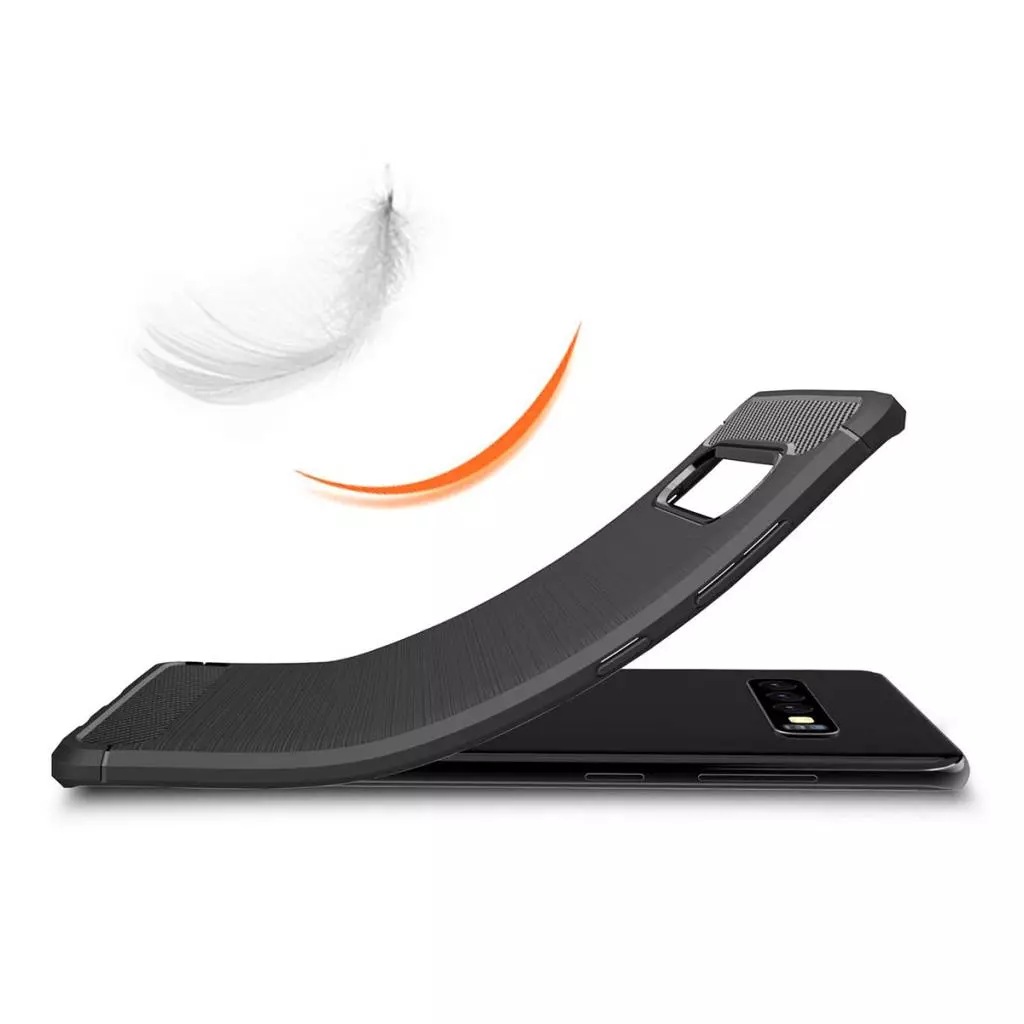 Чехол для моб. телефона Laudtec для SAMSUNG Galaxy S10 Plus Carbon Fiber (Black) (LT-GS10PB) - 4 Чехол для моб. телефона Laudtec для SAMSUNG Galaxy S10 Plus Carbon Fiber (Black) (LT-GS10PB) - 4
