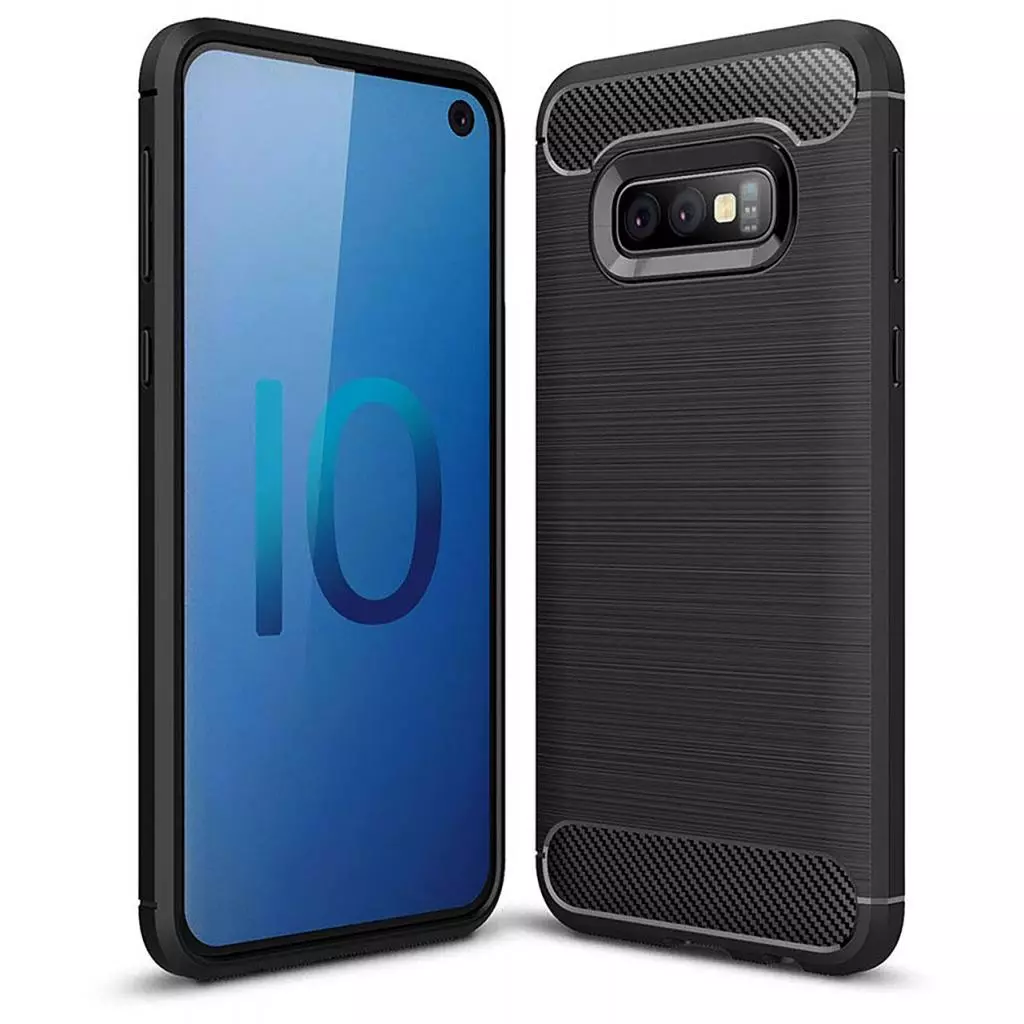 Чехол для моб. телефона Laudtec для SAMSUNG Galaxy S10e Carbon Fiber (Black) (LT-GS10eB)