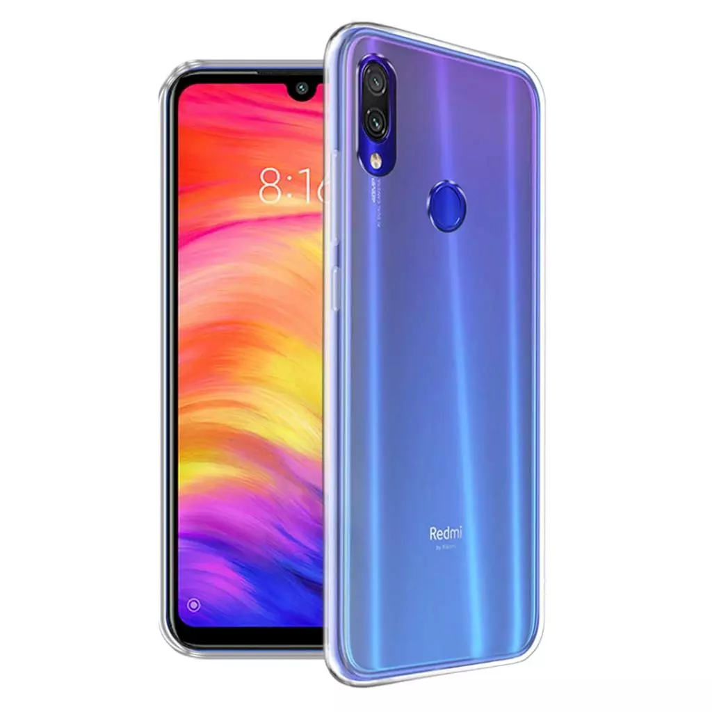 Чехол для моб. телефона Laudtec для Xiaomi Redmi Note 7 Clear tpu (Transperent) (LC-XRN7) - 2