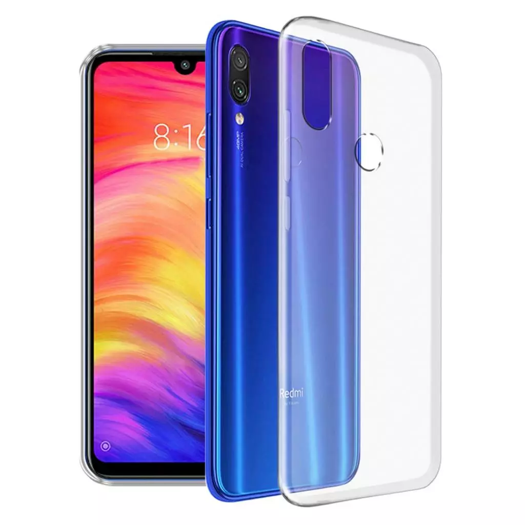 Чехол для моб. телефона Laudtec для Xiaomi Redmi Note 7 Clear tpu (Transperent) (LC-XRN7) - 6