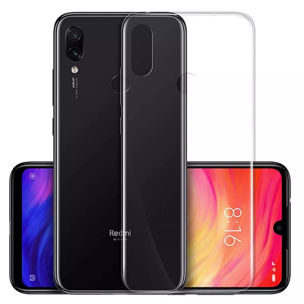 Чехол для моб. телефона Laudtec для Xiaomi Redmi Note 7 Clear tpu (Transperent) (LC-XRN7) - 9