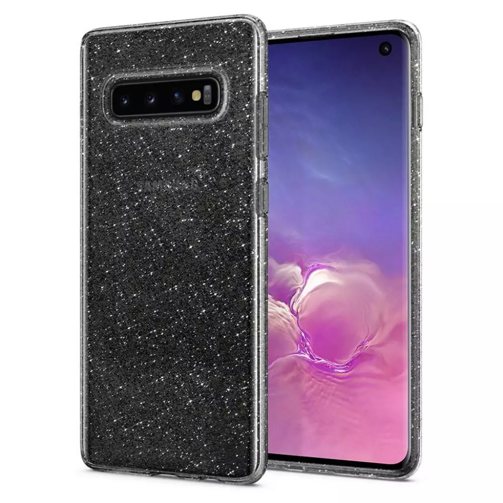 Чехол для моб. телефона Spigen Galaxy S10 Liquid Crystal Glitter Crystal Quartz (605CS25797) - 7 Чехол для моб. телефона Spigen Galaxy S10 Liquid Crystal Glitter Crystal Quartz (605CS25797) - 7