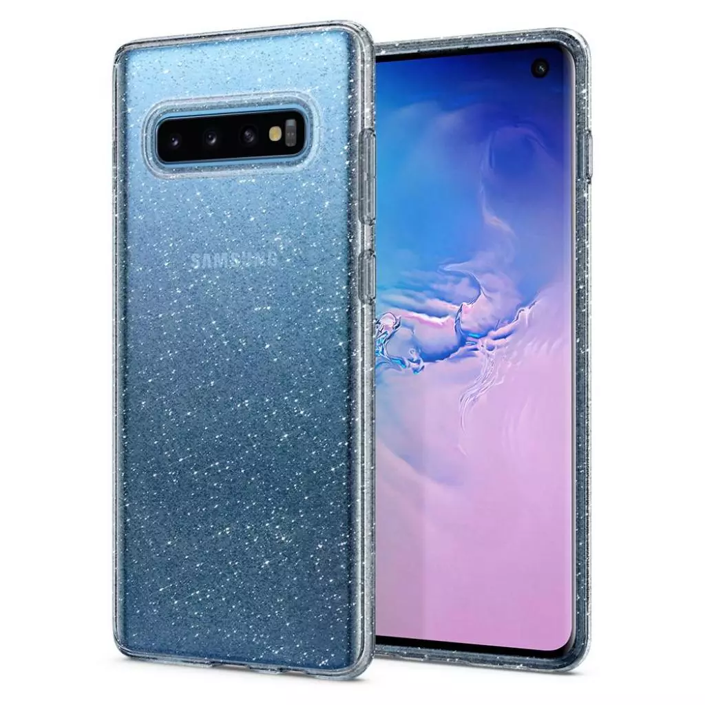 Чехол для моб. телефона Spigen Galaxy S10 Liquid Crystal Glitter Crystal Quartz (605CS25797) - 8 Чехол для моб. телефона Spigen Galaxy S10 Liquid Crystal Glitter Crystal Quartz (605CS25797) - 8