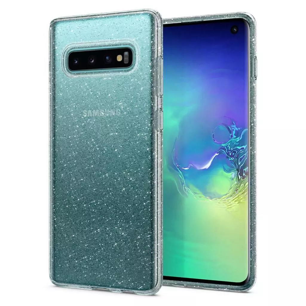 Чехол для моб. телефона Spigen Galaxy S10 Liquid Crystal Glitter Crystal Quartz (605CS25797) - 9 Чехол для моб. телефона Spigen Galaxy S10 Liquid Crystal Glitter Crystal Quartz (605CS25797) - 9