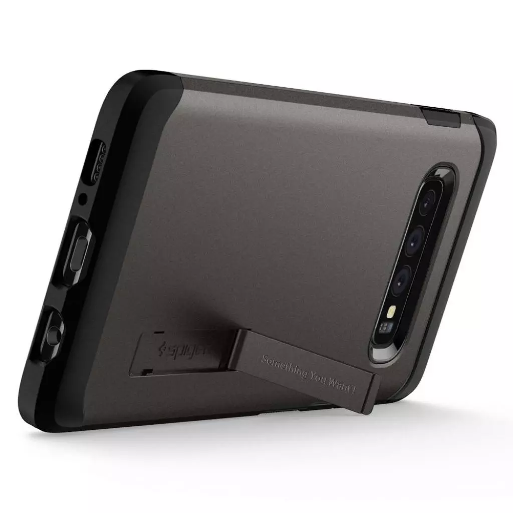 Чехол для моб. телефона Spigen Galaxy S10 Tough Armor Gunmetal (605CS25804) - 2 Чехол для моб. телефона Spigen Galaxy S10 Tough Armor Gunmetal (605CS25804) - 2