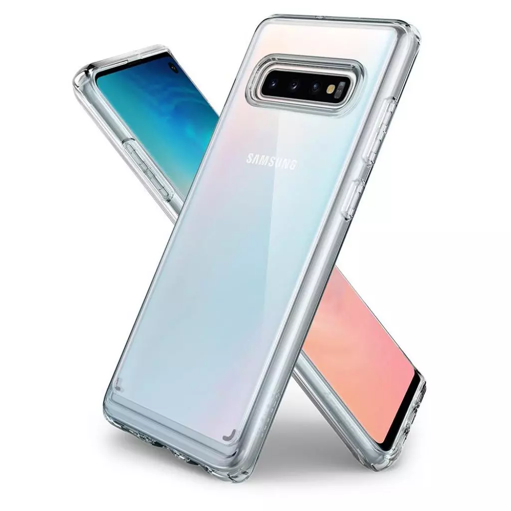 Чехол для моб. телефона Spigen Galaxy S10 Ultra Hybrid Crystal Clear (605CS25801) - 3 Чехол для моб. телефона Spigen Galaxy S10 Ultra Hybrid Crystal Clear (605CS25801) - 3