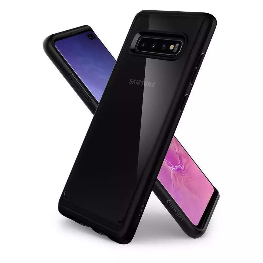 Чехол для моб. телефона Spigen Galaxy S10 Ultra Hybrid Matte Black (605CS25802) - 6