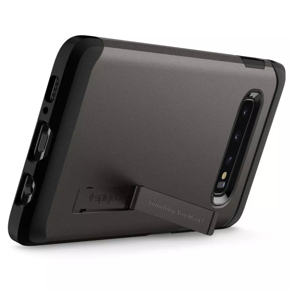 Чехол для моб. телефона Spigen Galaxy S10+ Tough Armor Gunmetal (606CS25769) - 2 Чехол для моб. телефона Spigen Galaxy S10+ Tough Armor Gunmetal (606CS25769) - 2