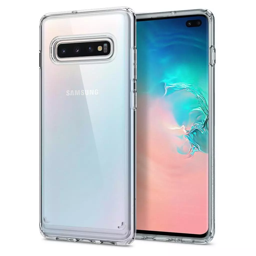 Чехол для моб. телефона Spigen Galaxy S10+ Ultra Hybrid Crystal Clear (606CS25766) - 2
