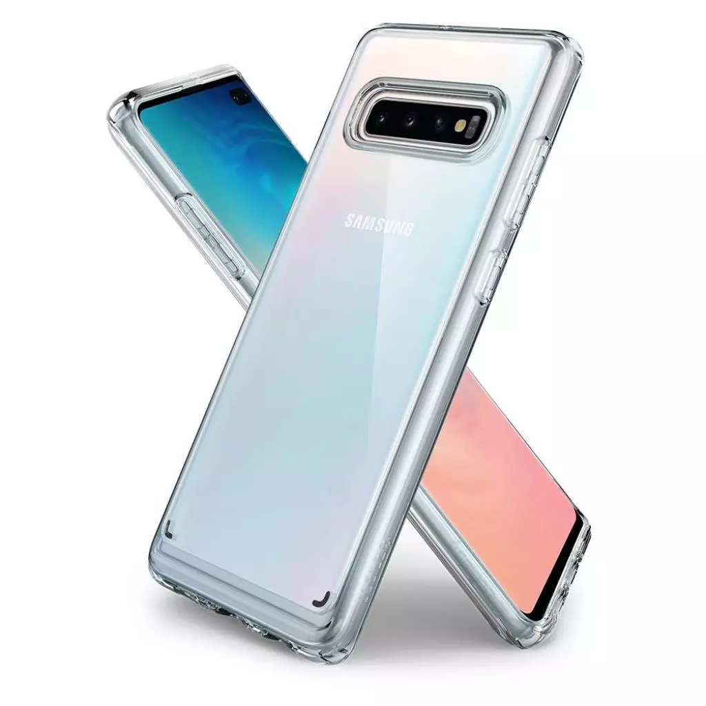 Чехол для моб. телефона Spigen Galaxy S10+ Ultra Hybrid Crystal Clear (606CS25766) - 3