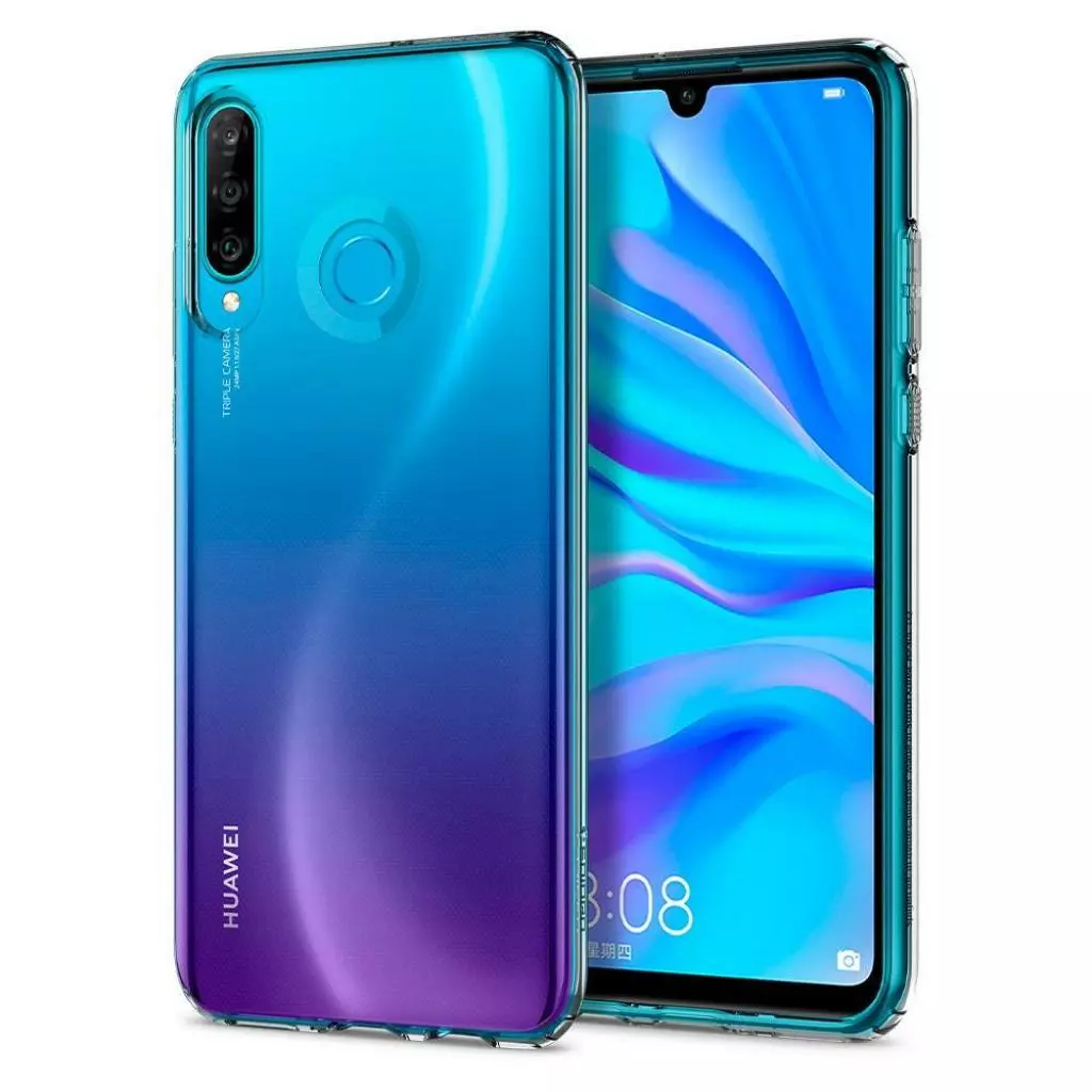 Чехол для моб. телефона Spigen HUAWEI P30 lite Liquid Crystal Crystal Clear (L39CS25740) - 4 Чехол для моб. телефона Spigen HUAWEI P30 lite Liquid Crystal Crystal Clear (L39CS25740) - 4