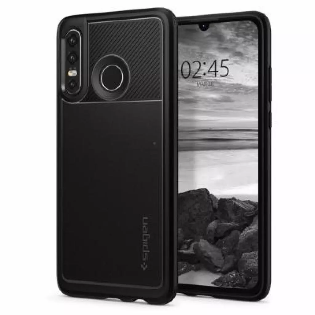 Чехол для моб. телефона Spigen HUAWEI P30 lite Rugged Armor Matte Black (L39CS25739) - 2